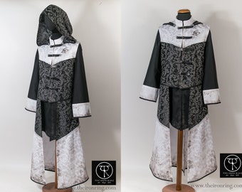 Tunic and overtunic Nexus, costume, jacket, vest,  fantasy, Larp, Made to order