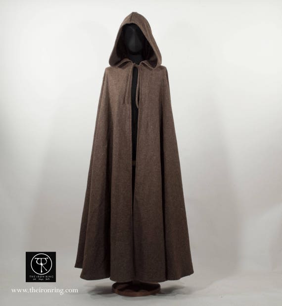 ウールのマント ファンタジー、中世、ルネッサンス、スカ、カスタム