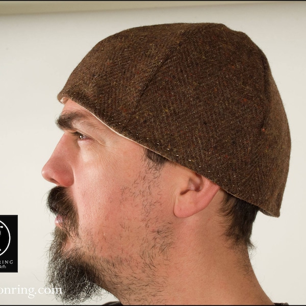 Viking hat, medieval, historical. Suitable for historical reenactment.