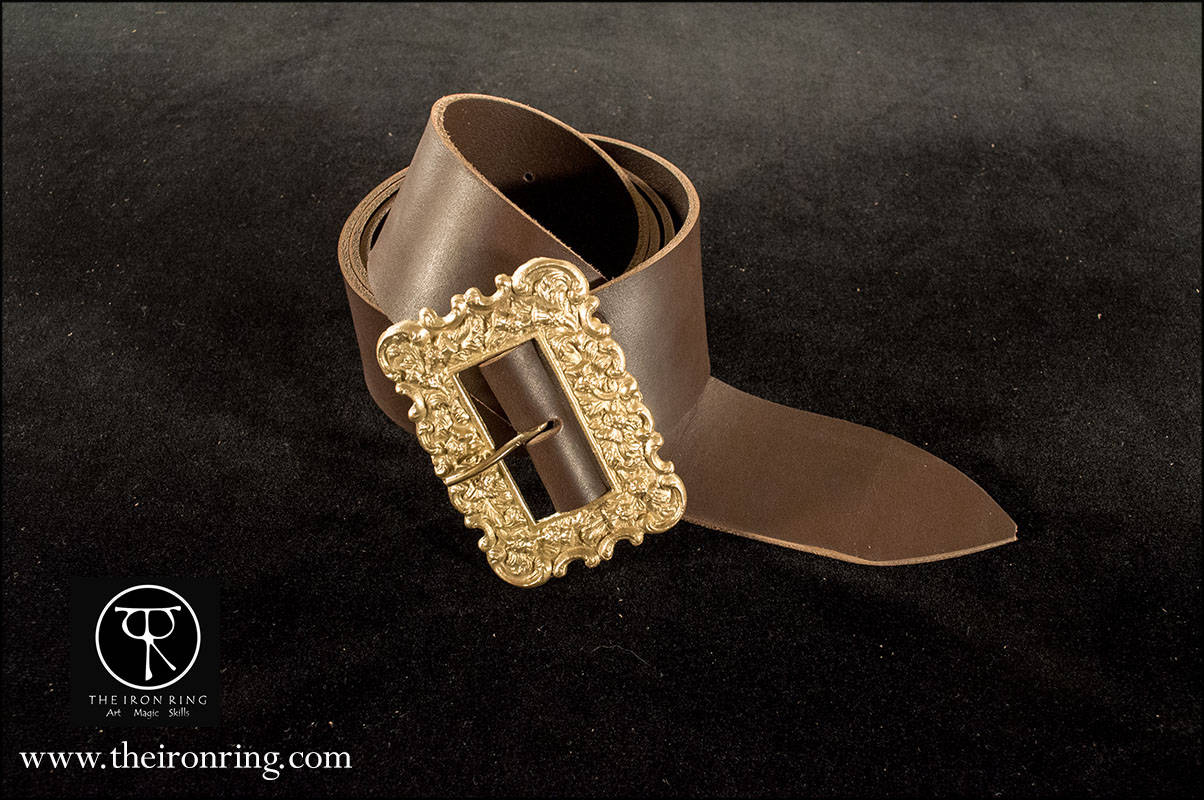 Boucle De Ceinture En étain Style Pirate - Artisanale, Neuve Sans étiquette