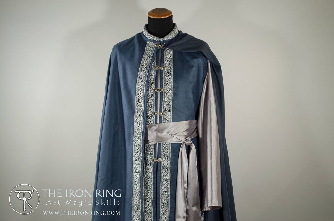 Made to Order Veldür Kit Elven Lord Fantasy Mage Robe and Cloak, Custom ...