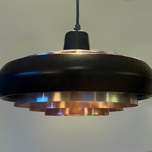 Mid century Scandinavian pendant lamp. Free shipping image 1