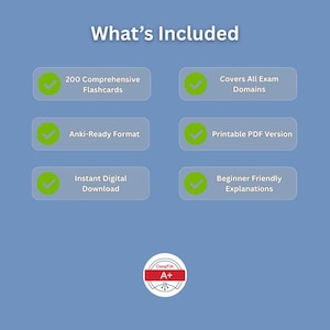 Comptia A+ 220-1101 Flashcards Study Guide | Printable PDF + Anki ...