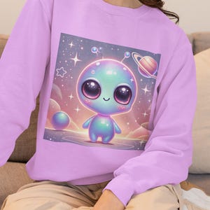 Alien sweatshirt, Alien T-Shirt, Paranormal Gift, Alien Sweatshirt, Gothic Sweatshirt, Funny Sweatshirt, UFO T-Shirt, Gift For Any Occasion