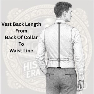 Men's 18th Century Wool Frock Coat - Military Steampunk Victorian Tailcoat image 6