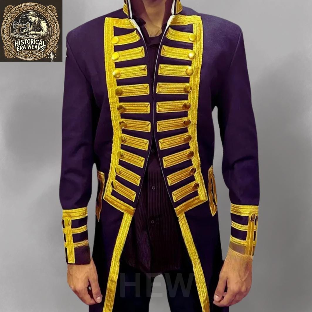 英国海軍中将ウール制服 - 歴史的コスプレジャケット - Etsy 日本