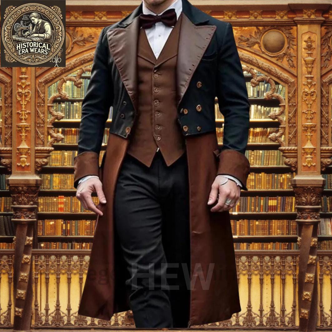 Traje Masculino Ropa Hombre Siglo Xix 1800 Mens Suits México