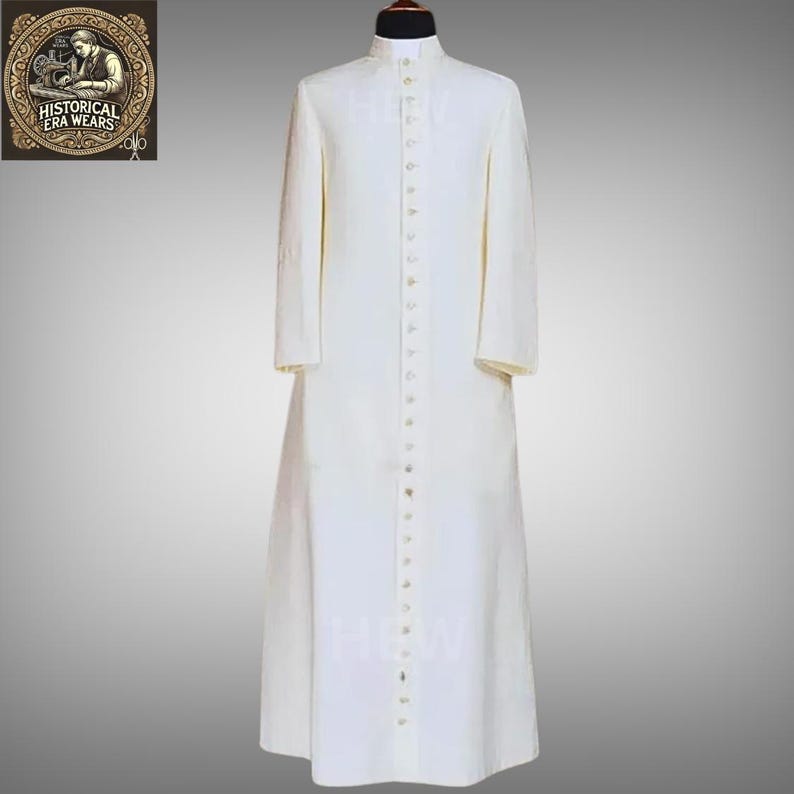Custom Catholic Priest Wool Cassock - Traditional Liturgical Clergy ...