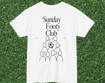 Fußball-Grafik-T-Shirt, Minimalistisches Fußball-Shirt, lustiges Fußball-Fan-Geschenk, Vintage Streetwear Fußball-T-Shirt, Unisex lässiges T-Stück