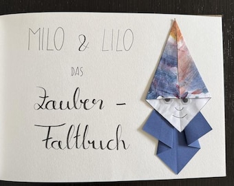 Milo & Lilo – Das Zauber-Faltbuch (PDF zum Ausdrucken, Falten, Kleben)