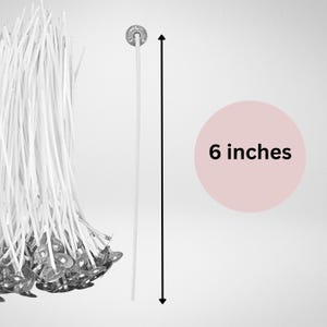 Cotton candle wicks candle wick pre-waxed for jar candles candle making supplies diy candle making supplies soy candle making wick cotton wick with metal base candle maker supplies candle wick replacement candle wick kit supplies candle making equipment candle making tools for beginners candle wick for container candles homemade candle making supplies