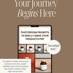 Product Photography Prompts Digital Download to Sell Etsy Products