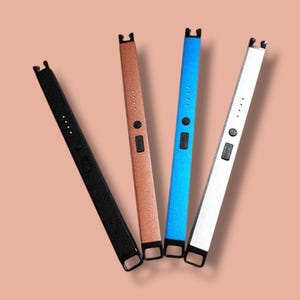 USB Electric Candle Lighter Windproof Plasma Arc Flameless Wick Lighter Long-Neck Candle Supplies Gift Idea for Candle Lovers Gift