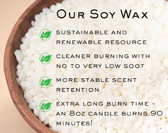 Bulk Soy Candle Wax for Candle Making Supplies DIY Candles at Home for Homemade Gift Ideas for Family and Friends Candles