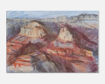 Grand Canyon Canvas Print: Arizona Desert Landscape Art