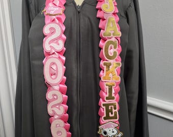 Snoopy Graduation Lei | Highschool Lei | College Lei| Snoopy |