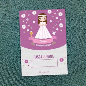 Pack Rasca y gana comunión