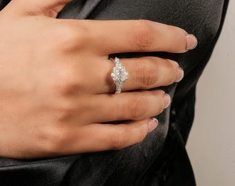 REGALIA || 1.05Ct Lab-Grown Diamond Ring In 14K Gold