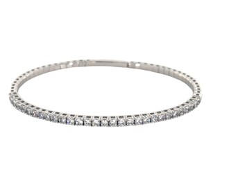 CLARTE || Tennis Bracelet In Silver