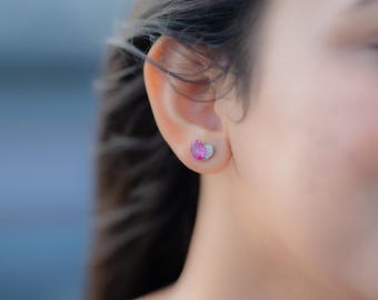 CORAZELLE || 0.25 Ct CZ Diamond Earrings In 925 Silver