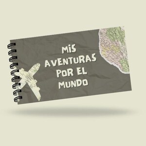 Traveler's Photo Album | Travel Journal with Space for 20 Countries and a Coloring Map