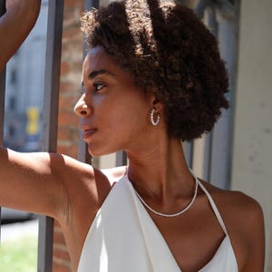Pearl Hoop Earrings