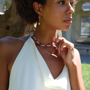 Azure Holiday necklace