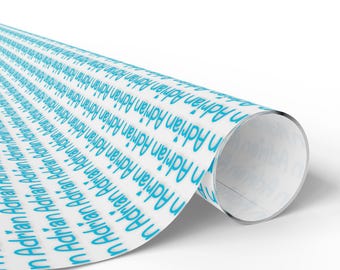 Personalisiertes Geschenkpapier