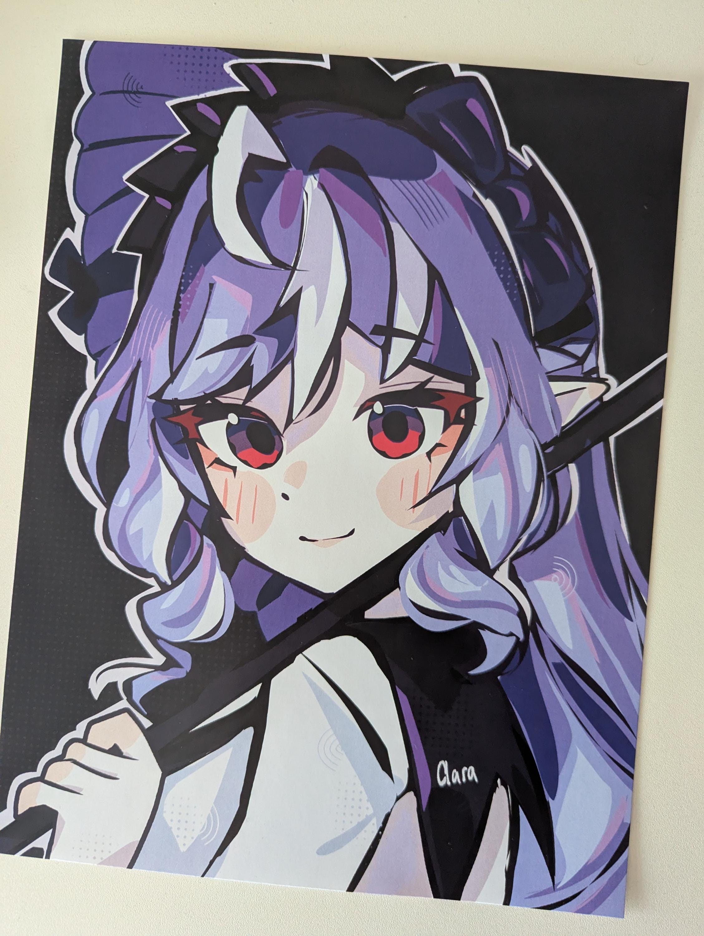 Vivian Zenless Zone Zero ZZZ Art Print - Etsy