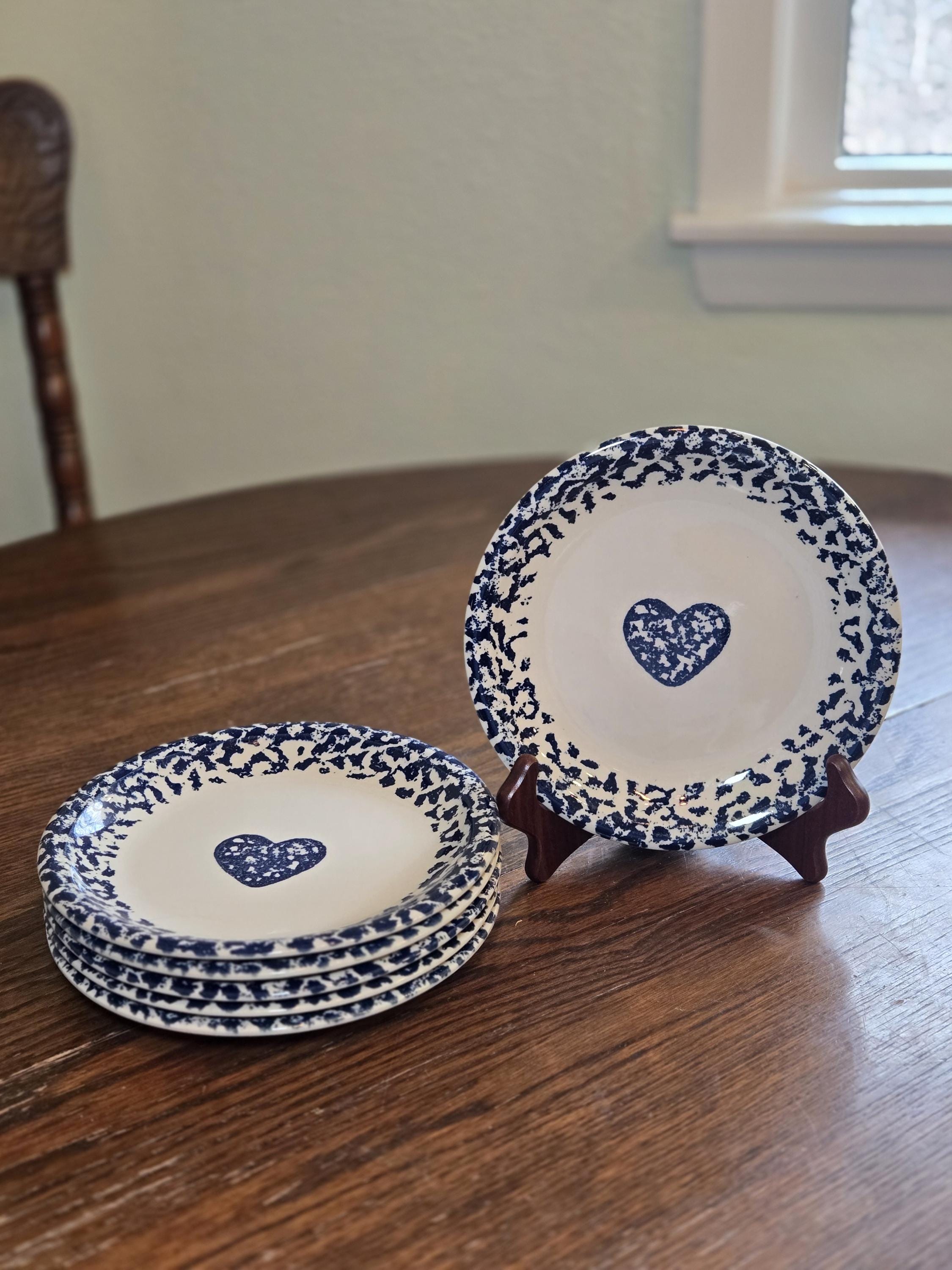Country Heart Stoneware - Etsy