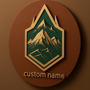 Wooden Logo Wall Art with LED Light, Custom Business Branding Sign, Personalized 3D Display for Office or Store, Handmade From Design