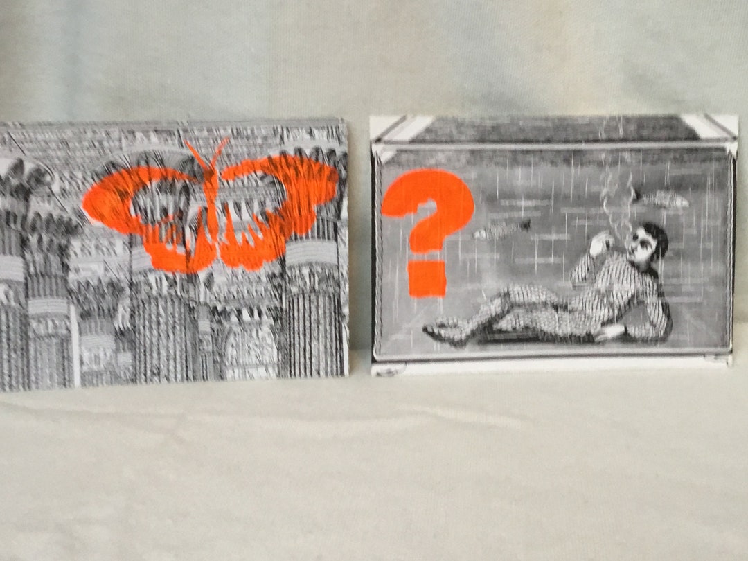 Quirky Postcards Set of 2 Etsy