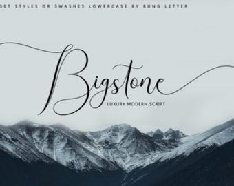 Schreibschrift, Schrift mit Herzen, Schrift mit Schwänzen, Herzschrift, Hochzeitsschrift, Schreibschrift, Schrift für Cricut, Schreibschrift SVG - Randy Sofja Schrift