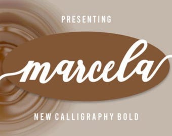 Font - Handwritten Script Font, Cricut Fonts, Calligraphy, Modern Font, Fonts for Cricut, Cursive Font, Procreate Font,