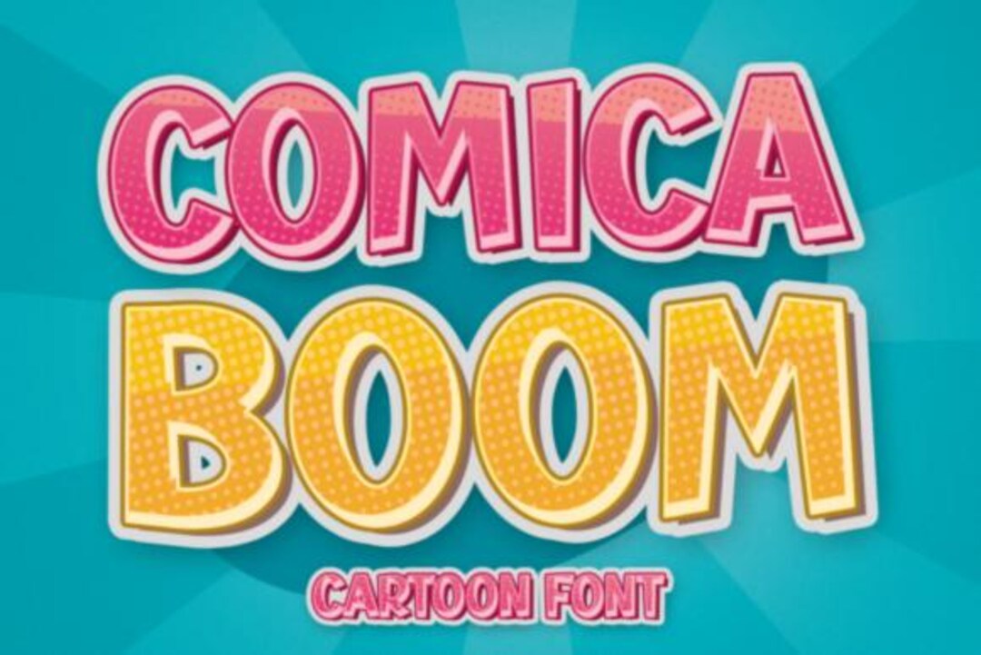 The Ultimate Fonts Cartoon Font Bundle for Cricut SVG Canva Font Movie ...