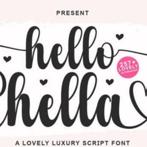 Herz Schreibschrift, Schreibschrift, Schrift mit Herzen ttf Schrift mit Schwänzen, Herz Schrift, Hochzeitsschrift, Schreibschrift, Schrift für Cricut, Schreibschrift