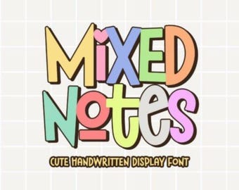 Handgeschriebenes Schriften-Bundle für digitale Notizen, Planung, Journaling | Goodnotes niedliche Handschrift Schriftart für Studentennotizen | iPad Schrift | Bekanntheit