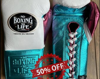 Maßgeschneiderte Leder Boxhandschuhe, personalisiertes Fitnessstudio Geschenk