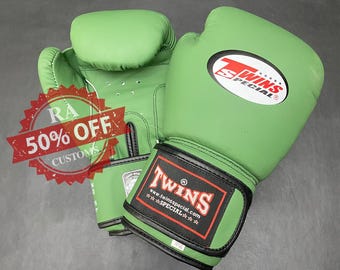 Twins Special BGVL3 Leather Boxing Gloves - Muay Thai Boxing Gloves - Professional Twins Boxing Gloves