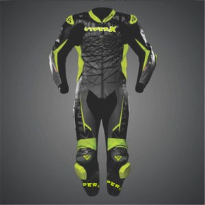 vyperX Motogp Men Motorbike racing suit - Top grain Cowhide mild leather suits - Motorcycle Racing Suits, With all customization