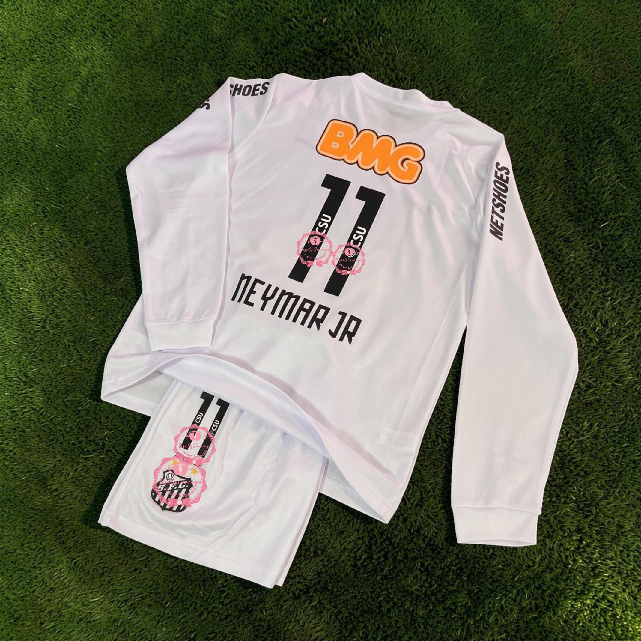 Neymar Santos Long Sleeve Jersey - Etsy
