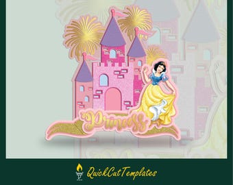 Baquler Castle Cake Topper Figurine Wedding Cake Topper Birthday Castle - View #6