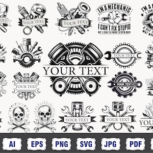 Mechanic Svg png Bundle, Mechanic Shirt Svg, Mechanic Tools Svg, Repair Tools , Mechanic Dad Svg, Mechanic logo, Handyman logo, Repair logo