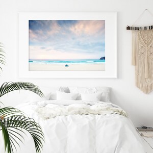 Sunrise Photography, Surf Wall Art, Ocean Prints, Beach Photography, Surf Photography, Ocean Art, Seascape, Surf Lifesaving, Pink and Blue image 8