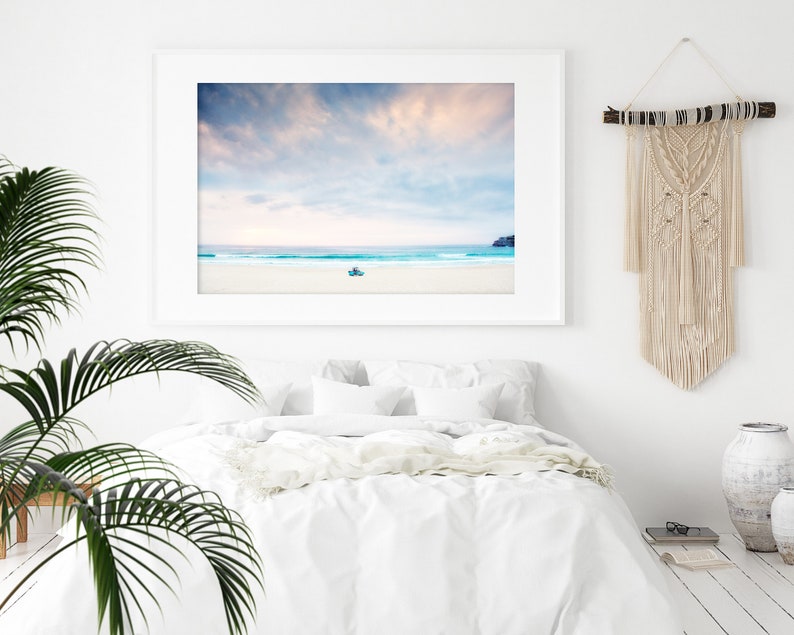 Sunrise Photography, Surf Wall Art, Ocean Prints, Beach Photography, Surf Photography, Ocean Art, Seascape, Surf Lifesaving, Pink and Blue image 8