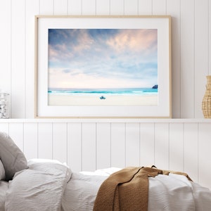 Sunrise Photography, Surf Wall Art, Ocean Prints, Beach Photography, Surf Photography, Ocean Art, Seascape, Surf Lifesaving, Pink and Blue image 5