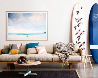 Beach Photography, Australian Surf, Sunrise Beach Photography, Ocean Photography, Beach Home Decor, Ocean Art, Seascape, Beach Art, Blue