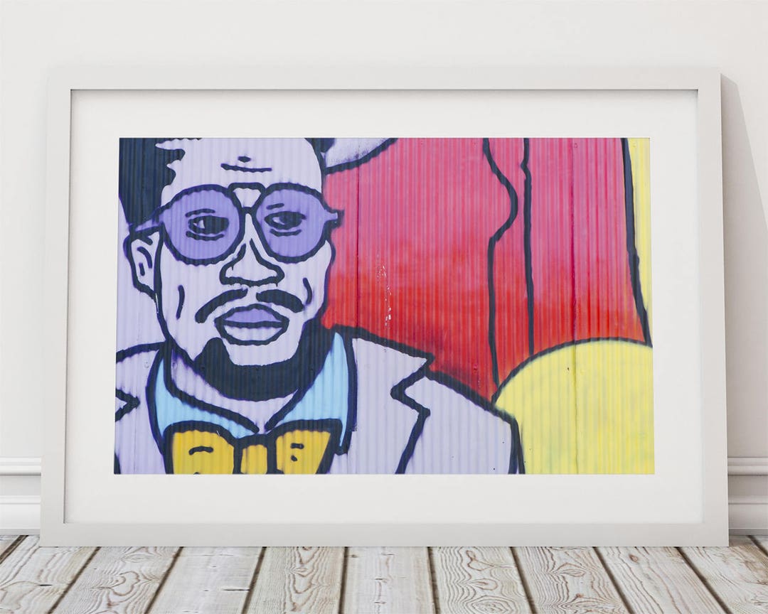 Printable Wall Art, Urban Street Art Print, Street Art Print, South American, Graffiti Art