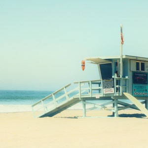 Beach Photography, Sunrise Photo, Venice Beach, Pastel Wall Art, Coastal Wall Art, West Coast Surf, Retro Wall Art, Surf Poster, Ocean Art