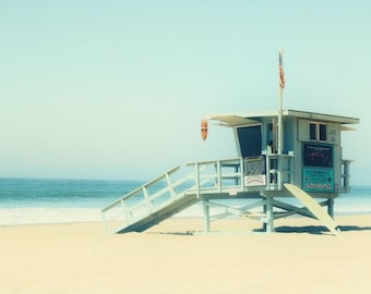 Beach Photography, Sunrise Photo, Venice Beach, Pastel Wall Art, Coastal Wall Art, West Coast Surf, Retro Wall Art, Surf Poster, Ocean Art